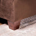 Wessington Chocolate Sofa - SM6131-SF - Leg View