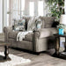 Furniture of America - Mott 2 Piece Sofa Set in Gray - SM6155-SF-LV - GreatFurnitureDeal