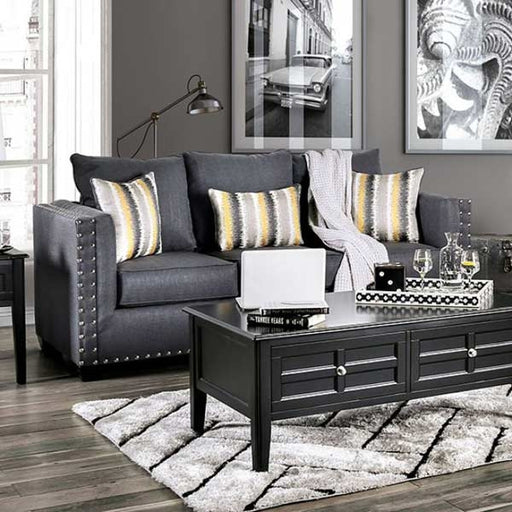 Furniture of America - Inkom Sofa in Slate - SM6220-SF - GreatFurnitureDeal