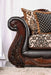 Furniture of America - Jamael Sofa in Brown - SM6405-SF - GreatFurnitureDeal