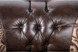Furniture of America - Quirino 2 Piece Sofa Set in Light Brown - SM6416-SF-LV