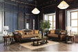 Furniture of America - Quirino Loveseat in Dark Brown - SM6417-LV - Living Room Set