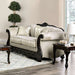 Furniture of America - Newdale 2 Piece Sofa Set in Ivory - SM6425-SF-LV - Loveseat
