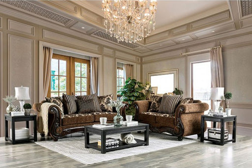 Furniture of America - Tilde Sofa in Brown - SM6430-SF - GreatFurnitureDeal