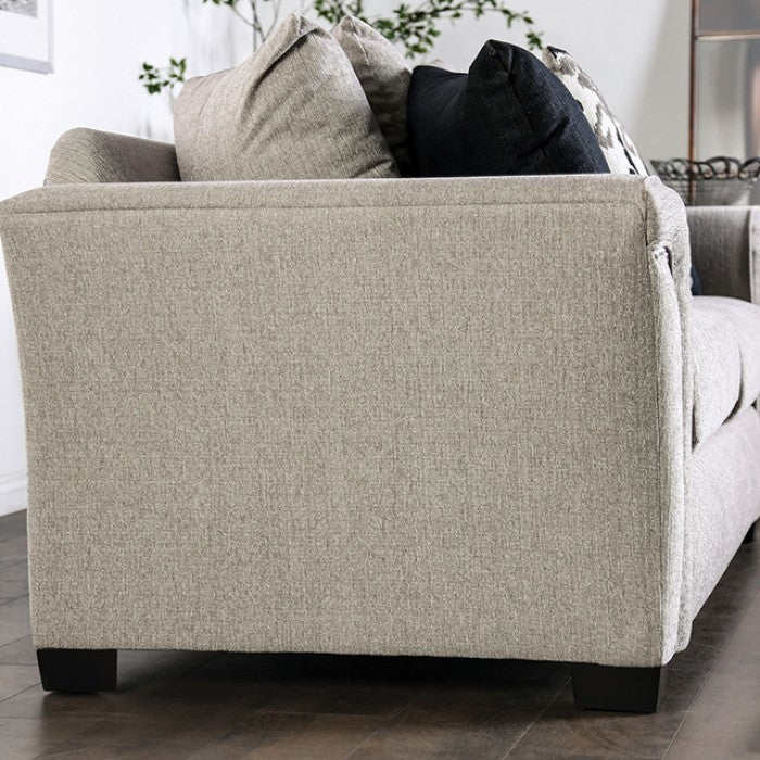 Furniture of America - Belsize Sofa in Light Taupe - SM6440-SF - GreatFurnitureDeal