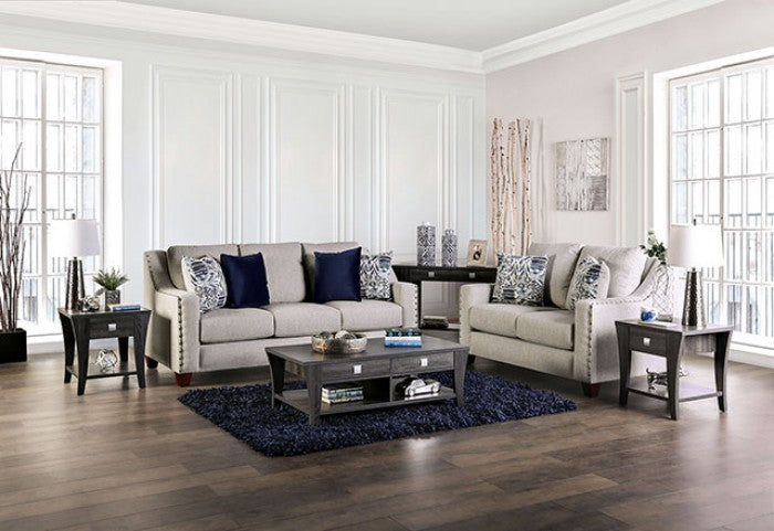 Furniture of America - Stickney Sofa in Light Gray - SM6441-SF - GreatFurnitureDeal