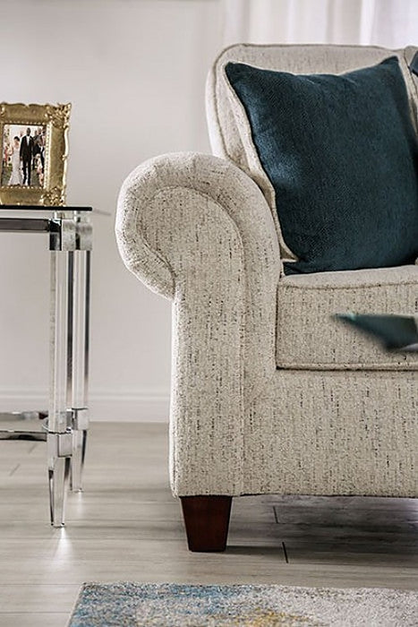 Furniture of America - Delgada Sofa in Beige - SM7749-SF - GreatFurnitureDeal