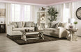 Furniture of America - Burgess Loveseat in Beige - SM7753-LV - GreatFurnitureDeal