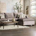 Furniture of America - Cramlington Sectional in Light Gray - SM7775 - GreatFurnitureDeal