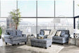 Furniture of America - Pierpont Blue Sofa - SM8010-SF - GreatFurnitureDeal