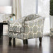 Furniture of America - Misty 2 Piece Sofa Set in Blue Gray - SM8141-SF-CH-FL - Chair