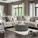 Furniture of America - Patricia Ivory Sectional Sofa - SM8171