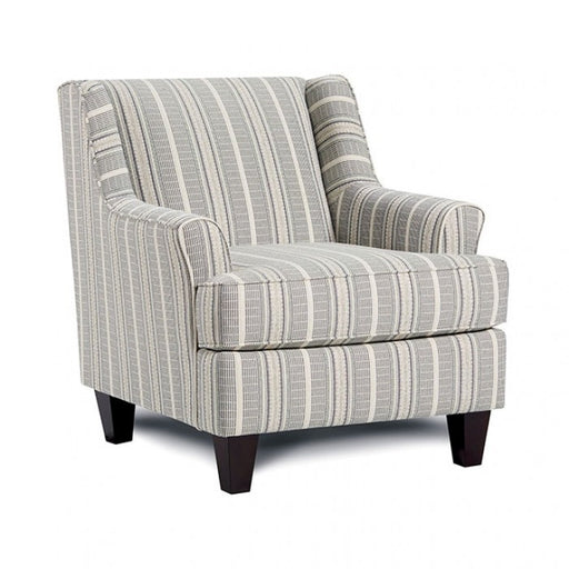 Furniture of America - Porthcawl Chair in Stripe Multi - SM8190-CH-ST - GreatFurnitureDeal