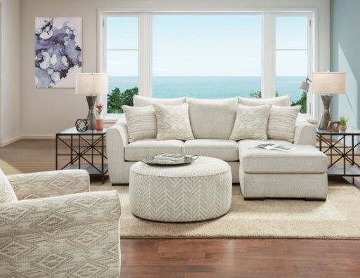 Furniture of America - Saltney Sectional in Ivory - SM8192 - GreatFurnitureDeal