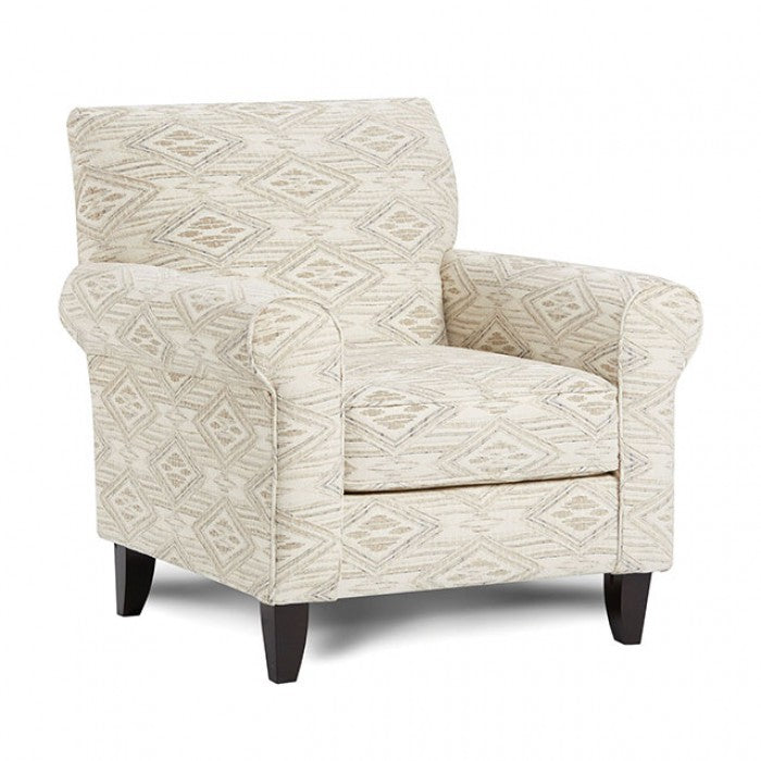 Furniture of America - Saltney Chair in Diamond Multi - SM8192-CH