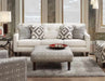 Furniture of America - Parker 4 Piece Living Room Set in Ivory - SM8563-SF-LV-CH-OT - Sofa