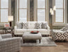 Furniture of America - Parker 2 Piece Sofa Set in Ivory - SM8563-SF-CH