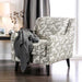 Furniture of America - Dorset 4 Piece Living Room Set in Light Gray - SM8564-SF-LV-CH-FL-OT - Chair