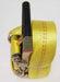 27-Foot Premium Ratchet Straps, Yellow (1pk) – 10,000 lbs Break Strength, 3,333 lbs Safe Work Load - Commercial Tie-Downs Designed for Heavy-Duty Transport - Safely Haul Large Equipment, Tractors, Vehicles and More - GreatFurnitureDeal