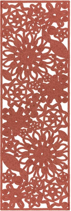 Surya Rugs - Sanibel Red Area Rug - SNB4019 - 2'6" x 8' - GreatFurnitureDeal
