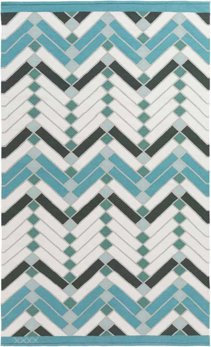 Surya Rugs - Savannah Blue, Grey Area Rug - SNH8000 - 4' x 6' - GreatFurnitureDeal