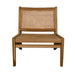 NOIR Furniture - Udine Chair With Caning, Teak - SOF273T - GreatFurnitureDeal