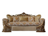 European Furniture - Emporior 3 Piece Luxury Living Room Set in Golden Brown with Antique Silver - 44753-S2C - GreatFurnitureDeal