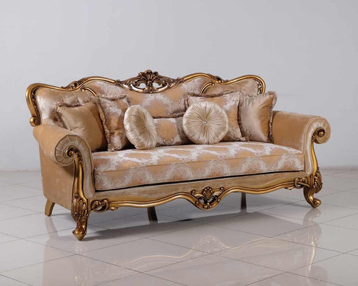 European Furniture - Cleopatra Luxury Sofa in Golden Bronze - 4798-S - GreatFurnitureDeal