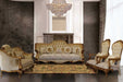 European Furniture - Carlotta 2 Piece Luxury Sofa Set in Golden Bronze - 41951-SL - GreatFurnitureDeal