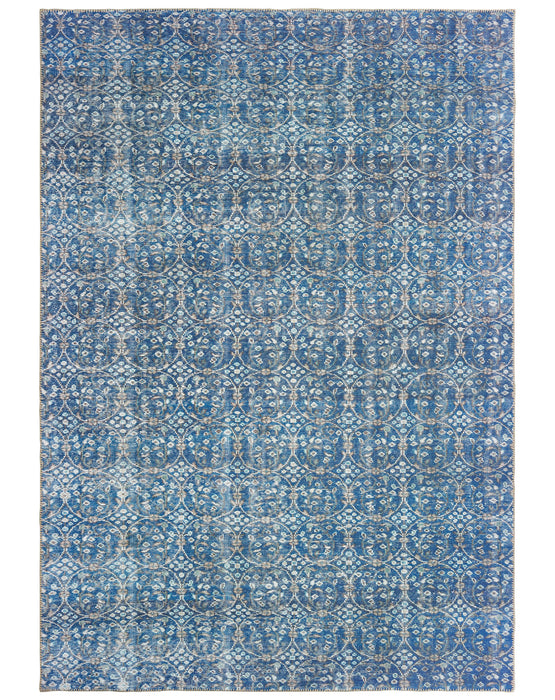Oriental Weavers - Sofia Blue/ Brown Area Rug - 85815