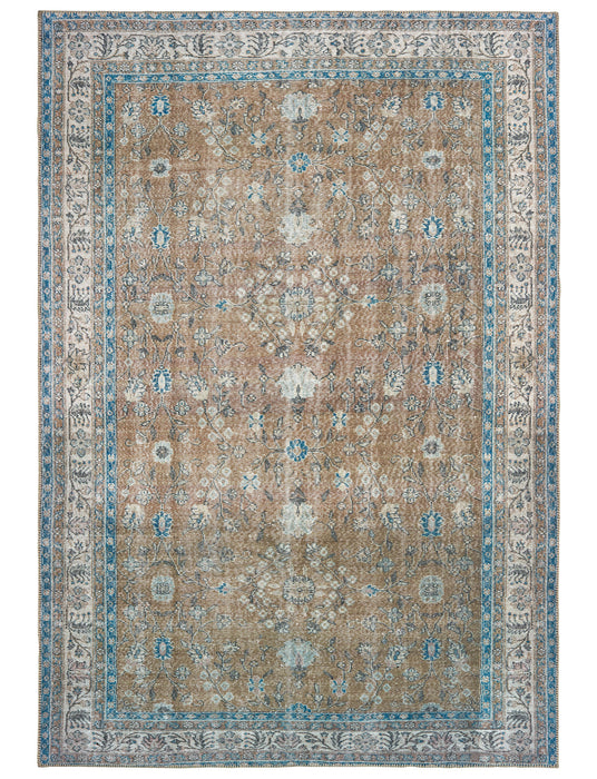 Oriental Weavers - Sofia Gold/ Blue Area Rug - 85818 - GreatFurnitureDeal