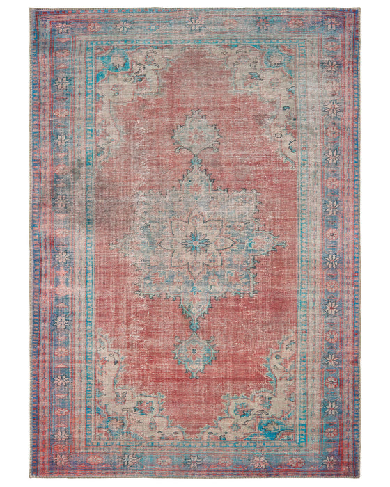 Oriental Weavers - Sofia Red/ Blue Area Rug - 85819 - GreatFurnitureDeal