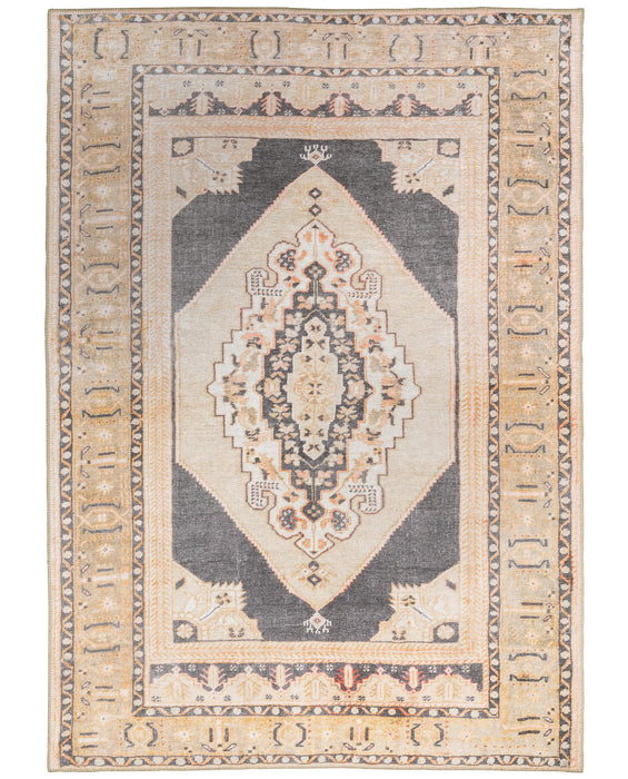 Oriental Weavers - Sofia Gold/ Charcoal Area Rug - 85823