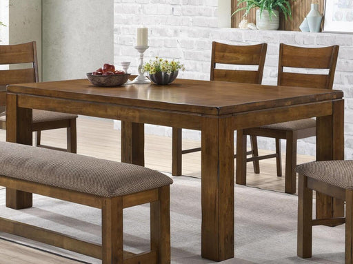 Myco Furniture - Sophia 6 Piece Dining Table Set in Brown - SP200-T-6SET - GreatFurnitureDeal