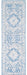 Surya Rugs - Serafina Pale Blue, White Area Rug - SRF2018 - 2'6" x 8' Runner - GreatFurnitureDeal