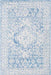 Surya Rugs - Serafina Pale Blue, White Area Rug - SRF2018 - 8' x 10' - GreatFurnitureDeal