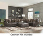Jackson Furniture - Denali 3 Piece Sectional Sofa in Steel - 4378-72-75-30-STEEL