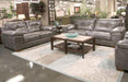 Jackson Furniture - Hudson 4 Piece Living Room Set in Steel - 4396-03-02-01-10-STEEL - GreatFurnitureDeal