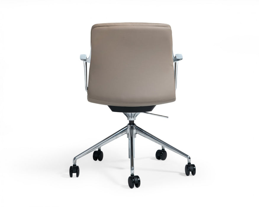 VIG Furniture - Modrest Sundar Modern Black Mid Back Conference Office Chair - VGFUFK004-B11-GRY-OC