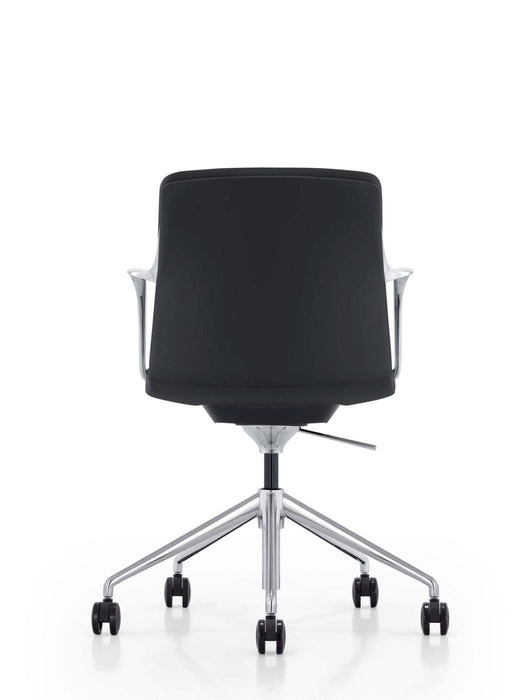 VIG Furniture - Modrest Sundar Modern White Mid Back Conference Office Chair - VGFUFK004-B11-BLK-OC