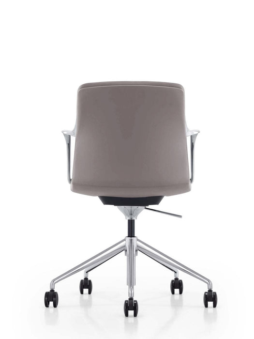 VIG Furniture - Modrest Sundar Modern Black Mid Back Conference Office Chair - VGFUFK004-B11-GRY-OC