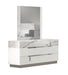 J&M Furniture - Sunset Dresser With Mirror in Glossy White Lacquer - 17646DM - GreatFurnitureDeal