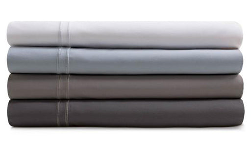 Malouf - Supima California King Cotton Sheet Set in White Color - MAS6CKWHSS - GreatFurnitureDeal