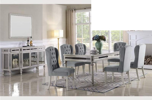 Mariano Furniture - T1910-7 Piece Dining Table Set - BMT1910-7SET - GreatFurnitureDeal