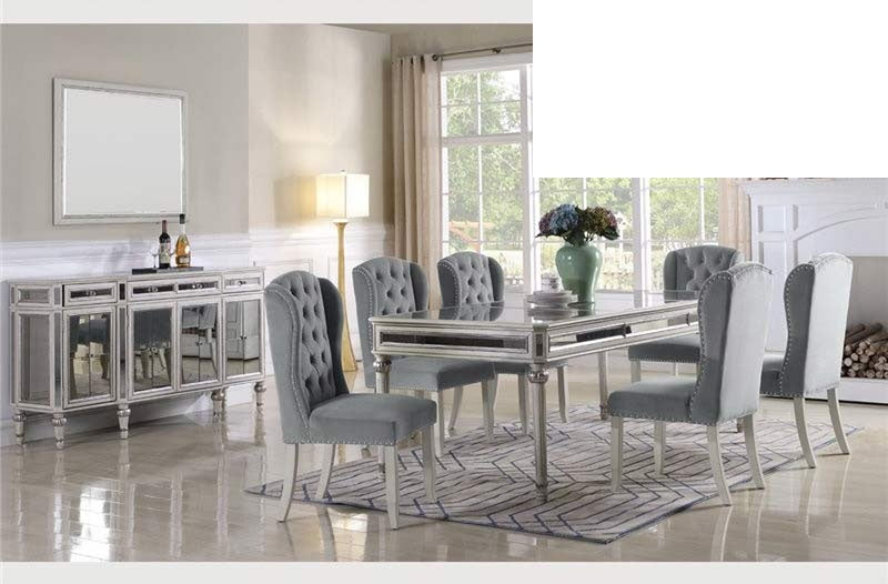 Mariano Furniture - T1910-7 Piece Dining Table Set - BMT1910-7SET