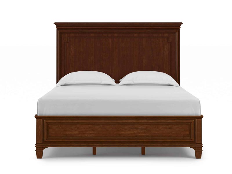 ART Furniture - Newel King Panel Bed in Vintage Cherry - 294126-1406
