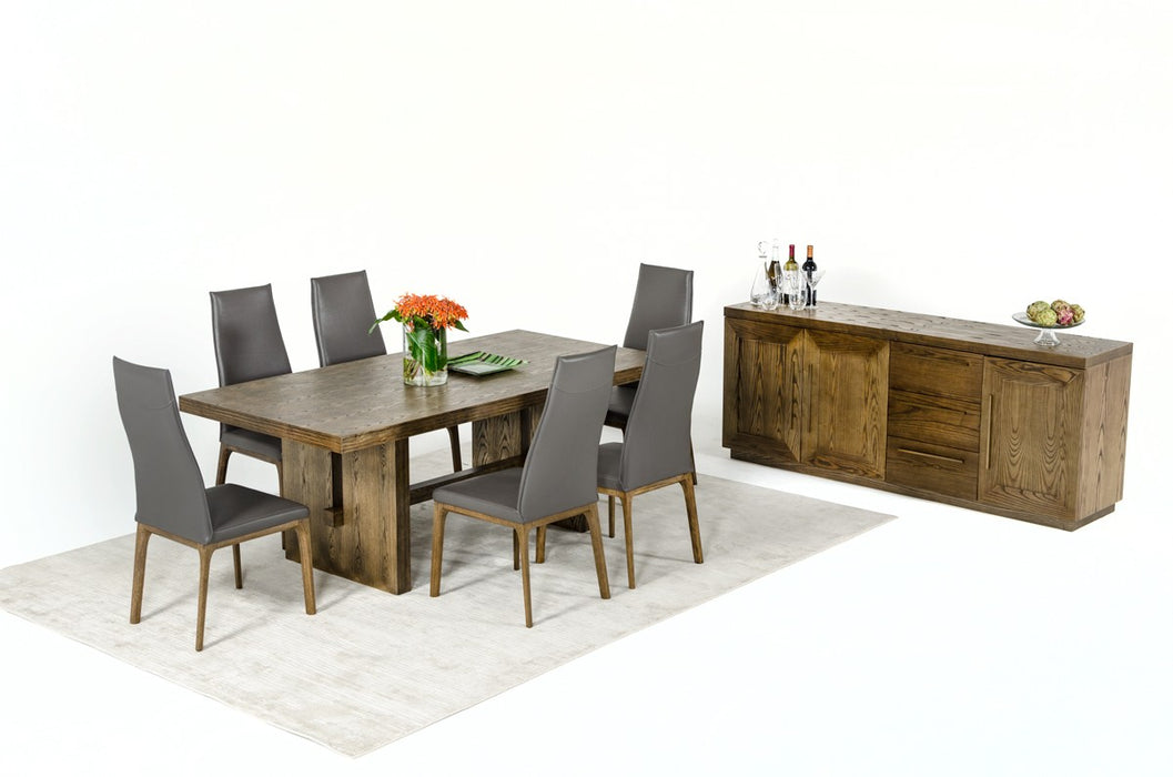 VIG Furniture - Modrest Cologne Modern White Wash Oak Dining Table - VGVCT8962 - GreatFurnitureDeal