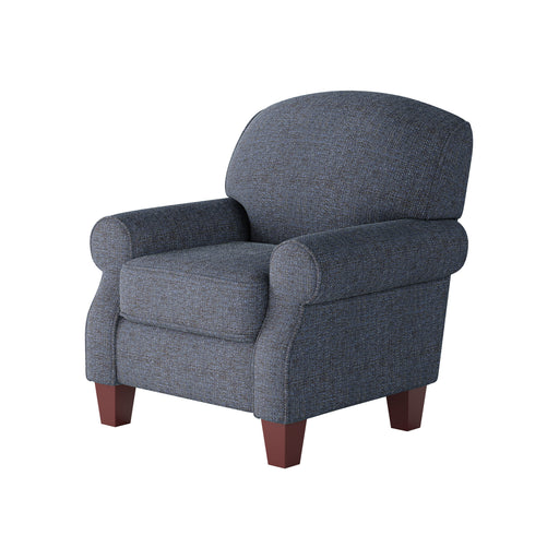 Southern Home Furnishings - Sugarshack Navy Accent Chair in Blue - 532-C Sugarshack Navy - GreatFurnitureDeal