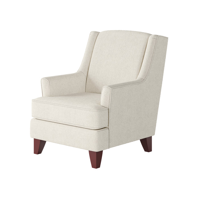 Southern Home Furnishings - Sugarshack Glacier Accent Chair in Off White - 260-C Sugarshack Glacier - GreatFurnitureDeal