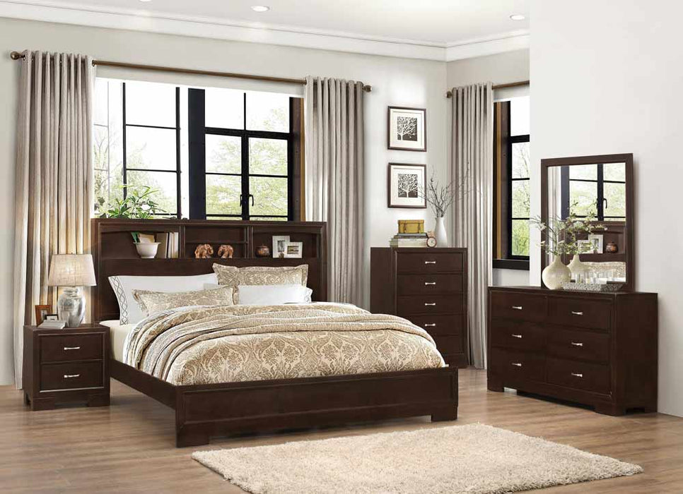 Myco Furniture - Tahoe 3 Piece Queen Bedroom Set in Walnut - TA430-Q-3SET - GreatFurnitureDeal